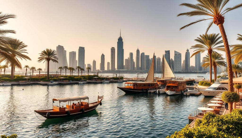 Unforgettable Dhow Cruise Marina Ride Offering Scenic Skyline and Luxury Dining - Stmoro