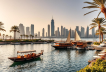 Unforgettable Dhow Cruise Marina Ride Offering Scenic Skyline and Luxury Dining