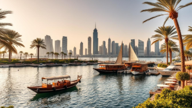 Unforgettable Dhow Cruise Marina Ride Offering Scenic Skyline and Luxury Dining