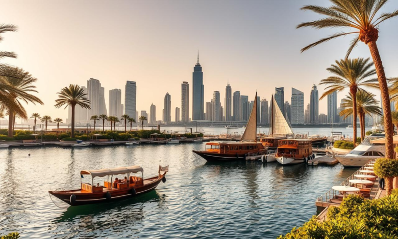 Unforgettable Dhow Cruise Marina Ride Offering Scenic Skyline and Luxury Dining