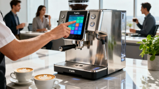 Can a Franke Commercial Coffee Machine Improve Customer Wait Times