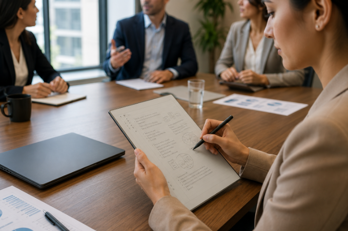 Why Digital Notebooks Are Becoming Essential for Modern Meetings