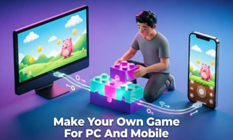 Make Your Own Game For PC And Mobile