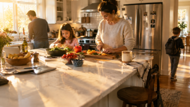 How to Choose a Countertop Material for a Busy Family Kitchen in Pittsburgh, Pennsylvania